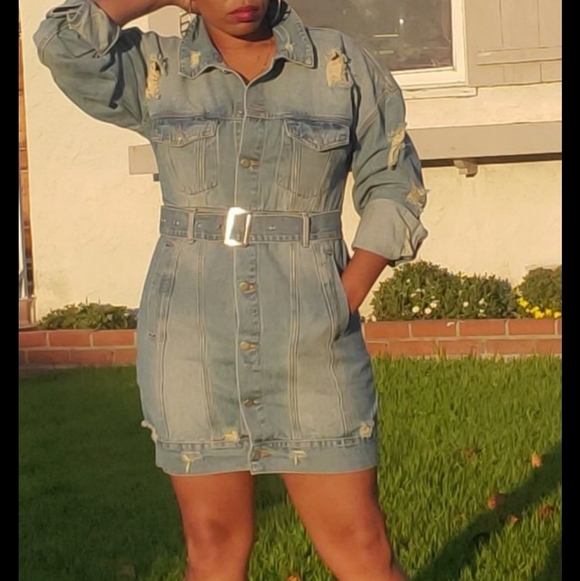 Denim Dress/Jacket - Picture 4 of 4